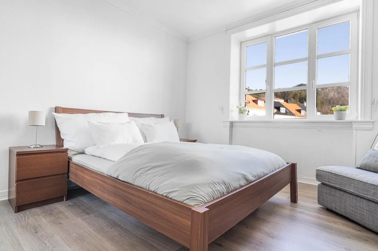 Big Central Apartment W/ A View And Parking Bergen