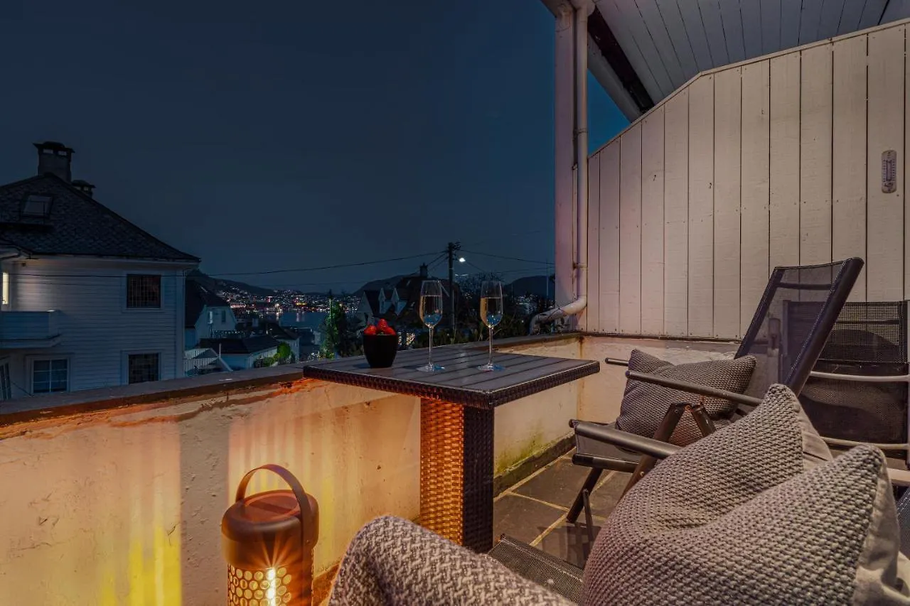 Big Central Apartment W/ A View And Parking Bergen